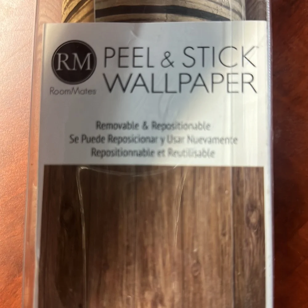 Peel and stick wallpaper